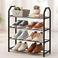 Organizador de Zapatos con 4 Niveles para Habitación, Entrada, Multiusos, Libros, Zapatillas