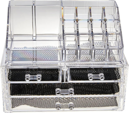 Organizador de Maquillaje LM con 4 Cajones y 20 Compartimentos