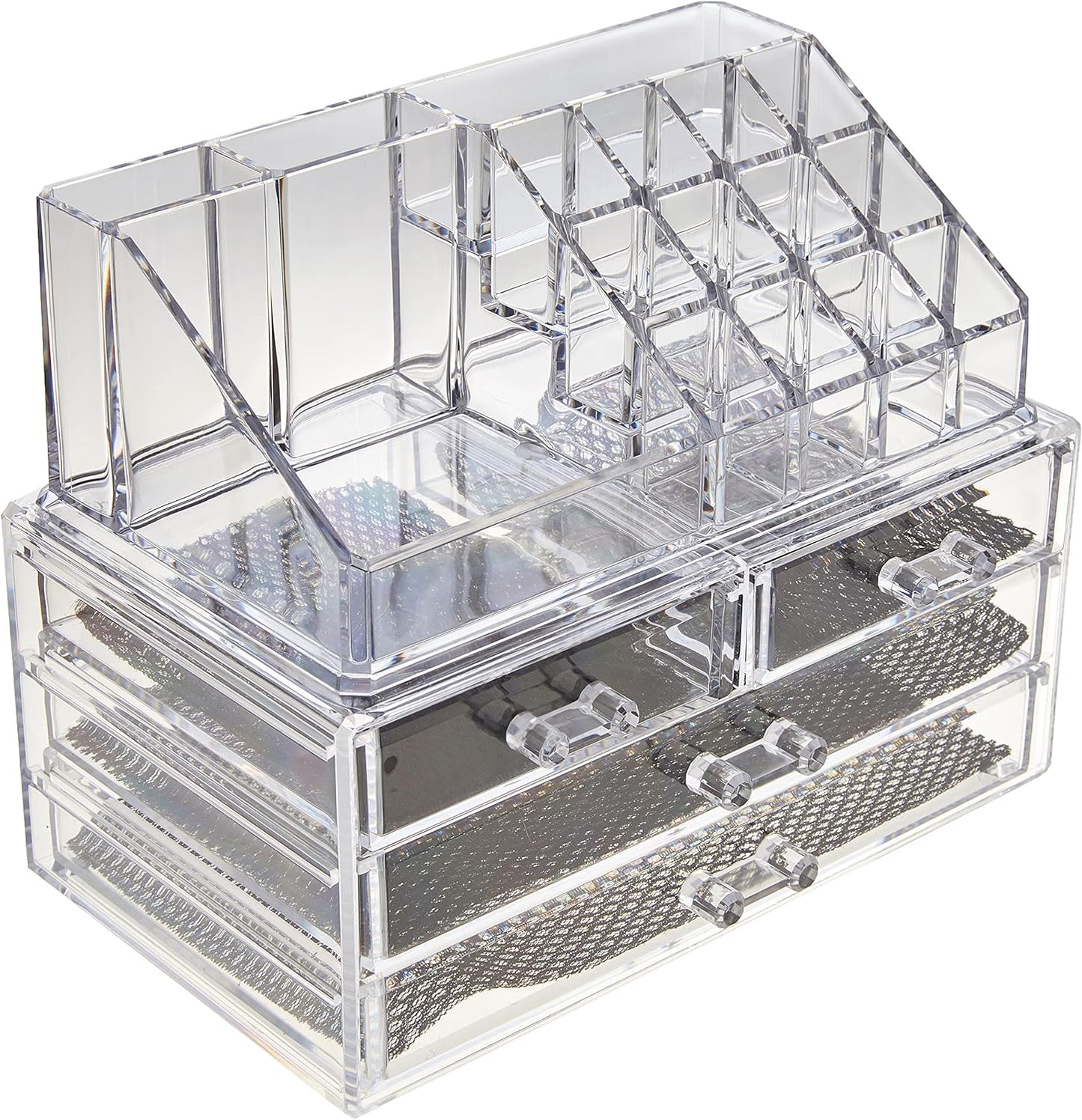 Organizador de Maquillaje LM con 4 Cajones y 20 Compartimentos