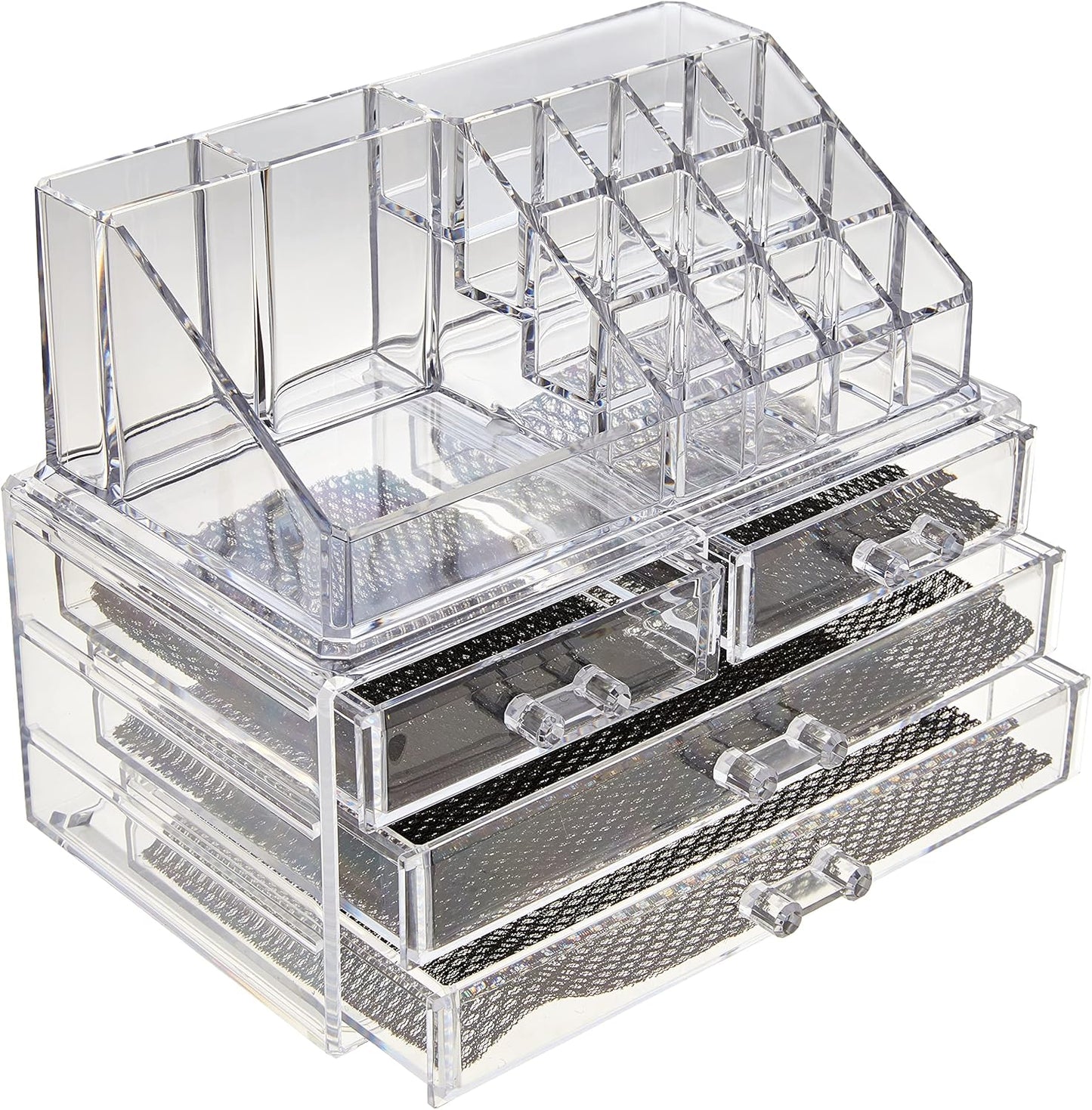 Organizador de Maquillaje LM con 4 Cajones y 20 Compartimentos