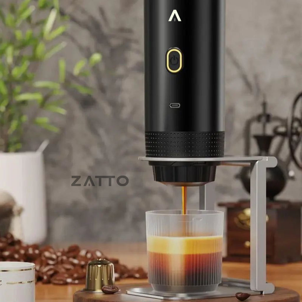 Cafetera Eléctrica Portátil 3 en 1 Café Rápido