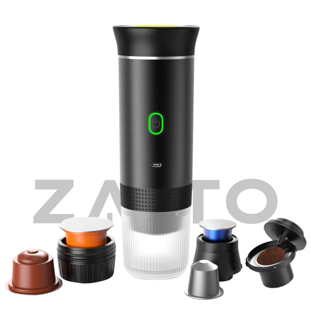 Cafetera Eléctrica Portátil 3 en 1 Café Rápido