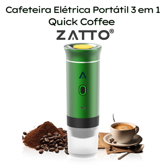 Cafetera Eléctrica Portátil 3 en 1 Café Rápido