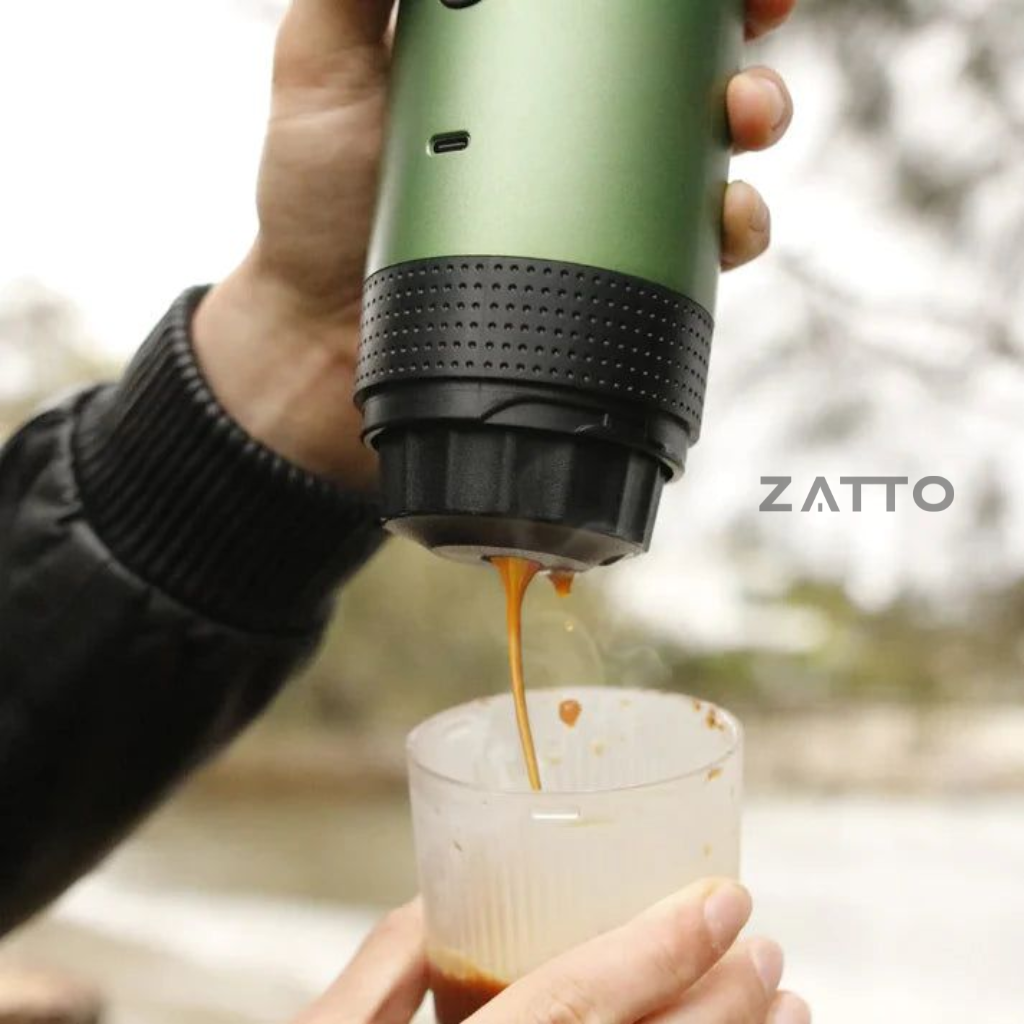 Cafetera Eléctrica Portátil 3 en 1 Café Rápido