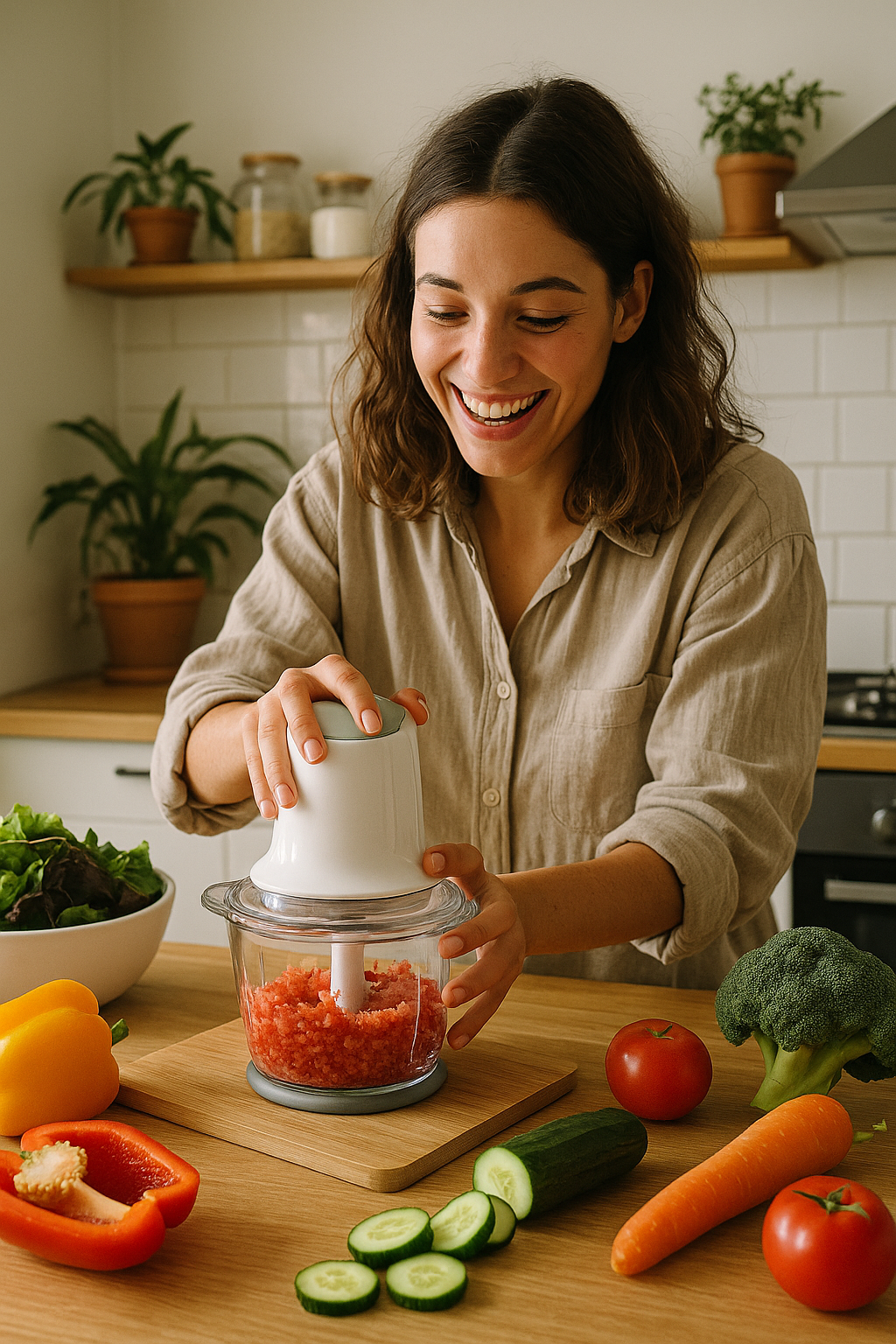 Picadora Eléctrica Multifuncional-Cocina Prod
