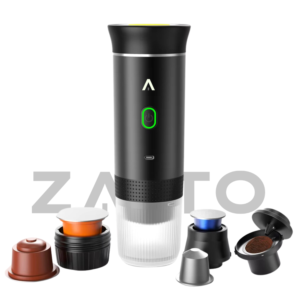 Cafetera Eléctrica Portátil 3 en 1 Café Rápido
