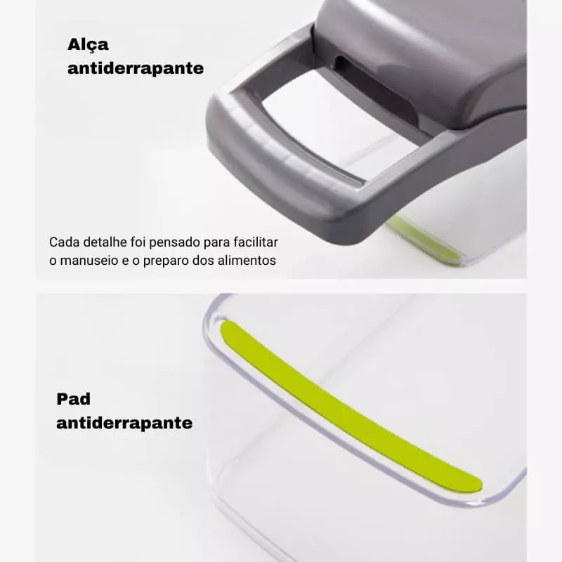 Cortador y Rallador de Verduras Multiuso