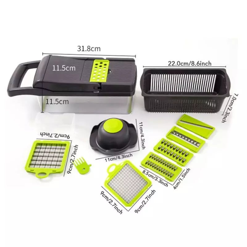 Cortador y Rallador de Verduras Multiuso