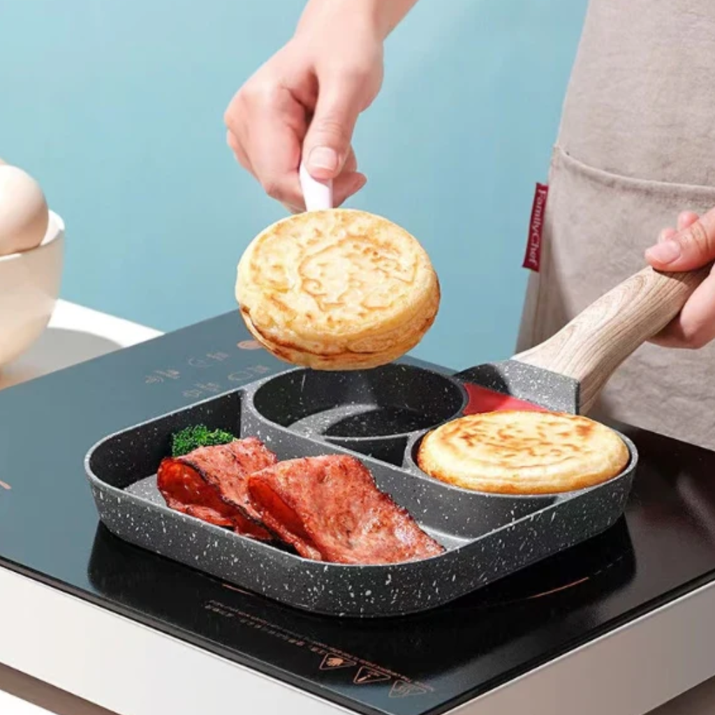 Sartén multifuncional antiadherente de piedra Maifan